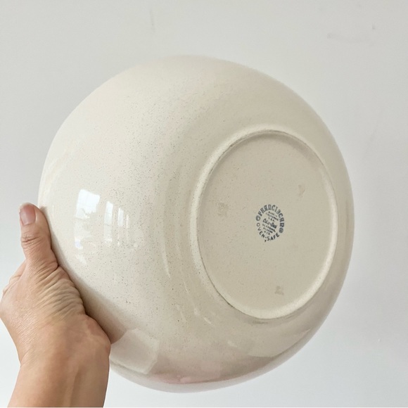 Vintage Midcentury Franciscan Starburst 12" Large Salad Serving Bowl Ovenware - Picture 9 of 10